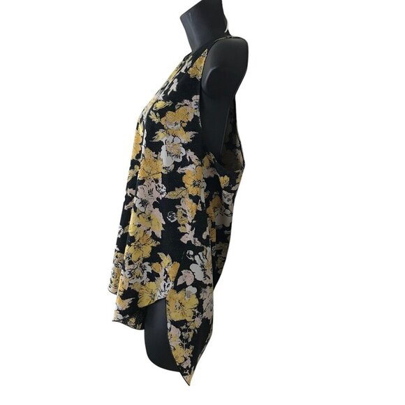 Aritzia Wilfred Floral Sleeveless Top Size M - Picture 4 of 7